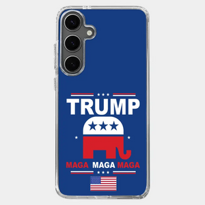 Vote For Trump MAGA 2024 - US Election Clear Phone Case