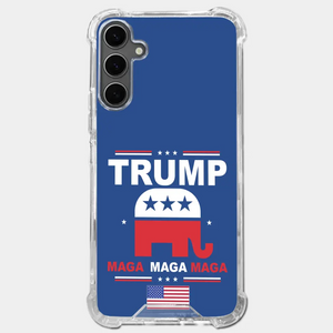 Vote For Trump MAGA 2024 - US Election Clear Phone Case