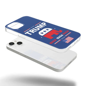 Vote For Trump MAGA 2024 - US Election Clear Phone Case