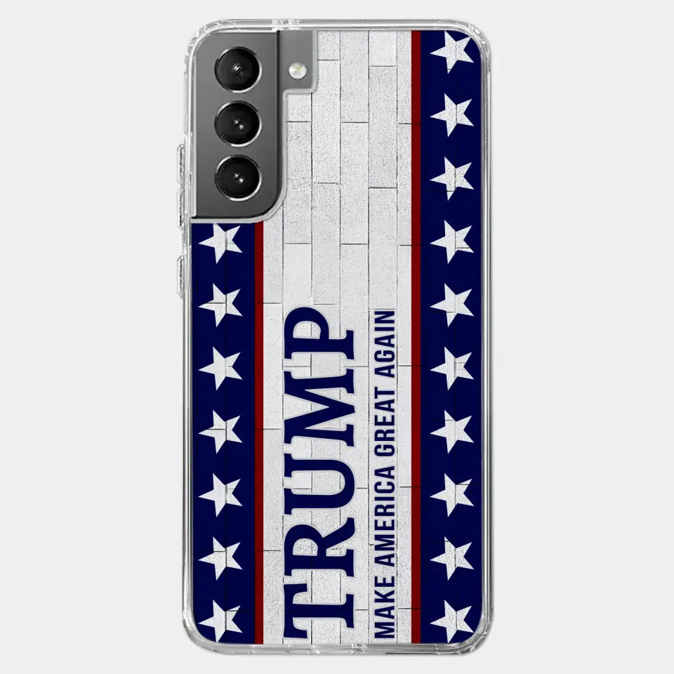 He Is Waiting For Your Vote - US Election Clear Phone Case