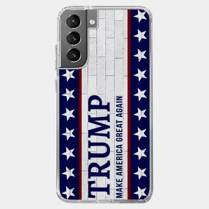 He Is Waiting For Your Vote - US Election Clear Phone Case