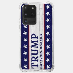 He Is Waiting For Your Vote - US Election Clear Phone Case