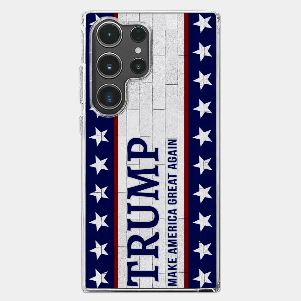 He Is Waiting For Your Vote - US Election Clear Phone Case