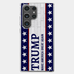 He Is Waiting For Your Vote - US Election Clear Phone Case