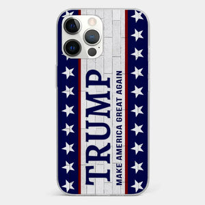 He Is Waiting For Your Vote - US Election Clear Phone Case