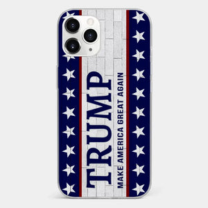 He Is Waiting For Your Vote - US Election Clear Phone Case