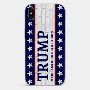 He Is Waiting For Your Vote - US Election Clear Phone Case