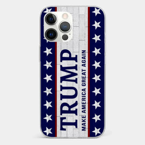 He Is Waiting For Your Vote - US Election Clear Phone Case