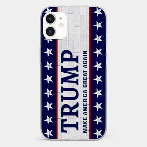 He Is Waiting For Your Vote - US Election Clear Phone Case