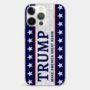 He Is Waiting For Your Vote - US Election Clear Phone Case
