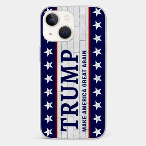 He Is Waiting For Your Vote - US Election Clear Phone Case