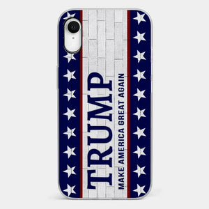 He Is Waiting For Your Vote - US Election Clear Phone Case