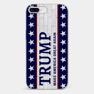 He Is Waiting For Your Vote - US Election Clear Phone Case