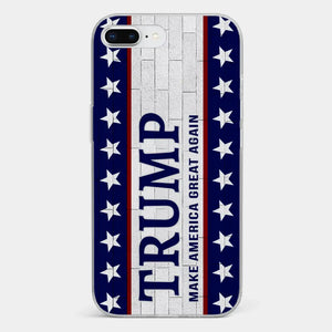 He Is Waiting For Your Vote - US Election Clear Phone Case