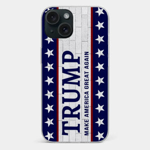 He Is Waiting For Your Vote - US Election Clear Phone Case