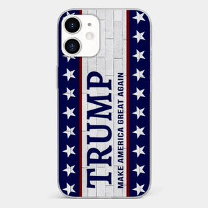 He Is Waiting For Your Vote - US Election Clear Phone Case