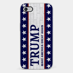 He Is Waiting For Your Vote - US Election Clear Phone Case