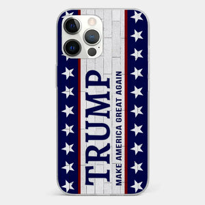 He Is Waiting For Your Vote - US Election Clear Phone Case