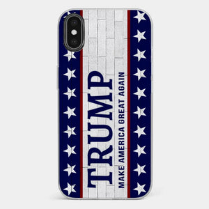 Trump Is Waiting For Your Vote - US Election Clear Phone Case