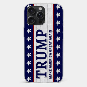 He Is Waiting For Your Vote - US Election Clear Phone Case
