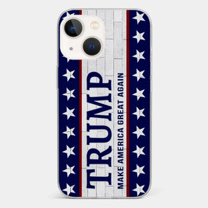 He Is Waiting For Your Vote - US Election Clear Phone Case