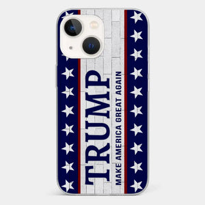 He Is Waiting For Your Vote - US Election Clear Phone Case