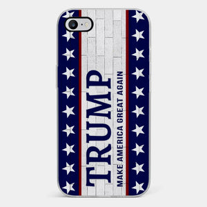 He Is Waiting For Your Vote - US Election Clear Phone Case