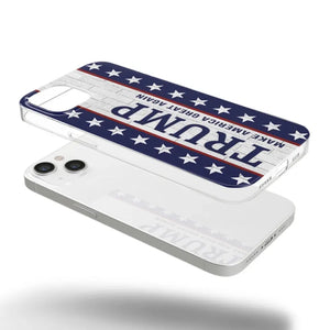 Trump Is Waiting For Your Vote - US Election Clear Phone Case