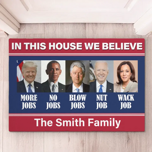 Vote For Trump, Vote For More Jobs - US Elections Home Decor Decorative Mat, House Warming Gift Mat