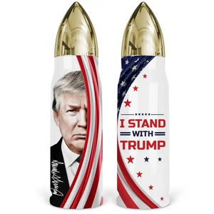 Felon 47 Is Ready To Make America Great Again - US Election, Donald Trump Bullet Tumbler - Gift For Best Friends, BFF, Sisters