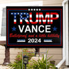 Bulletproof And A Little Hillbilly - US Elections Yard Sign, Decoration Gift For Conservative Supporters