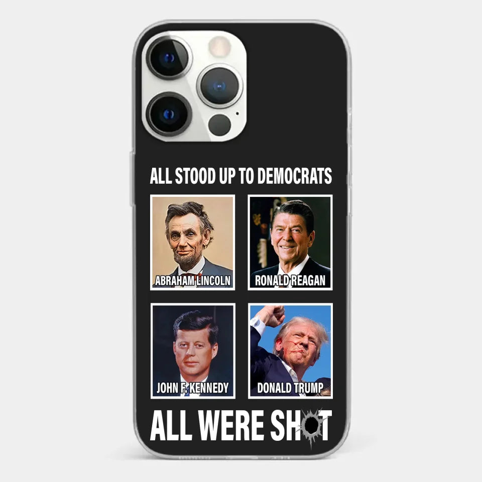The Shot Couldn't Kill Trump And His Passion - US Election Clear Phone Case