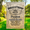 Made By Liberal Tears, Branded By The Chosen One - US Election House Flag, Garden Flag
