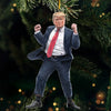 Stay Strong And Fight For America - US Election Acrylic Custom Shaped Ornament - Christmas Gift And Decor For Conservative Supporters