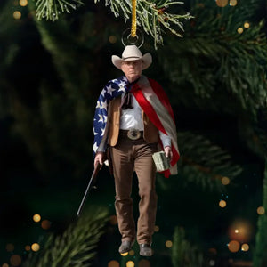 The Huntsman Is On The Way To DC - US Election Acrylic Custom Shaped Ornament - Christmas Gift And Decor For Conservative Supporters