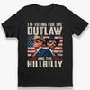 I'm On The Side Of Outlaw - US Election Unisex T-shirt, Hoodie, Sweatshirt