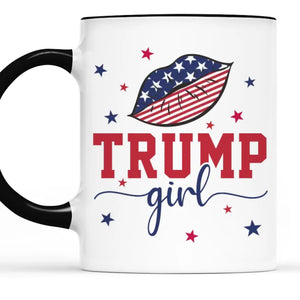 Yes, It's Red-Wave Girl - US Elections Accent Mug - Gift For Best Friends, BFF, Sisters