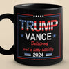 Let's Keep The Flame Of Freedom Burning Bright - US Election Black Mug