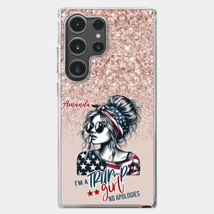 I'm A Conservative Girl, Deal With It - US Election Clear Phone Case - Gift For Best Friends, BFF, Sisters