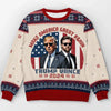 Bring Back American Pride - US Election Ugly Sweatshirt - Unisex Wool Jumper - Christmas Gift For Red-Wave Supporters