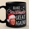 Santa Good Vibes - US Election Black Mug