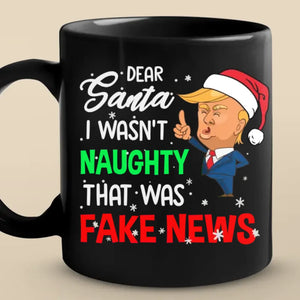 That Was Fake News - US Election Black Mug