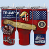 The People, Sustain American Success - US Election 40 Oz Stainless Steel Tumbler With Handle