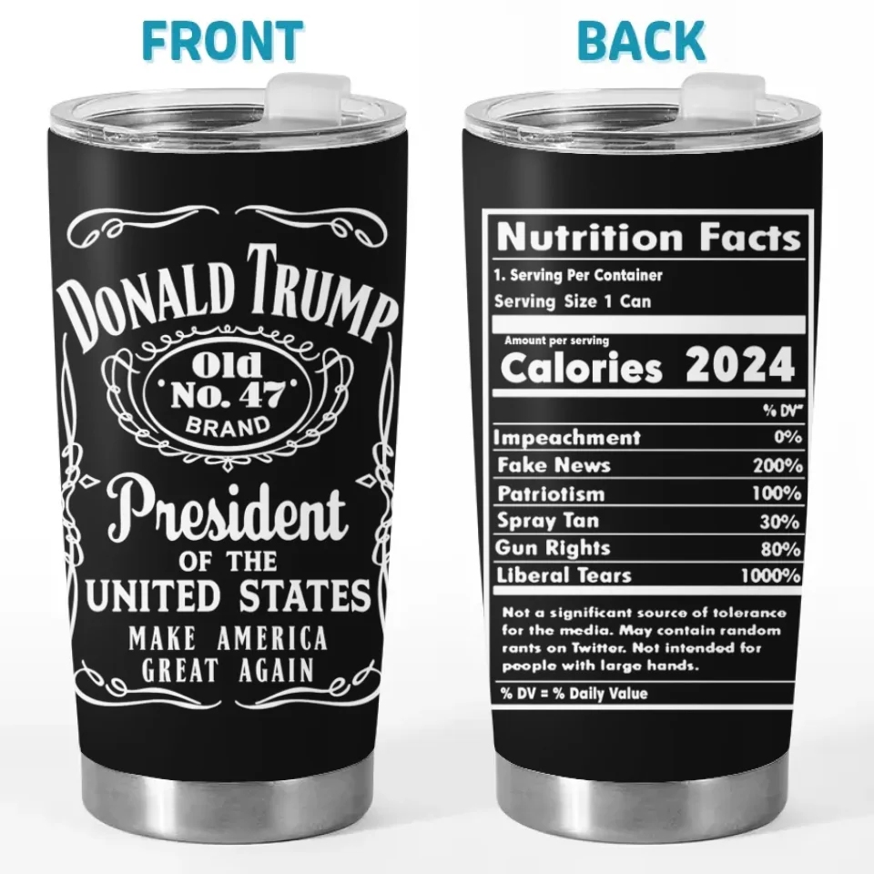 100% Made By Liberal Tears - US Election 20oz Tumbler