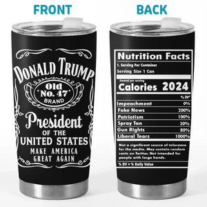 100% Made By Liberal Tears - US Election 20oz Tumbler