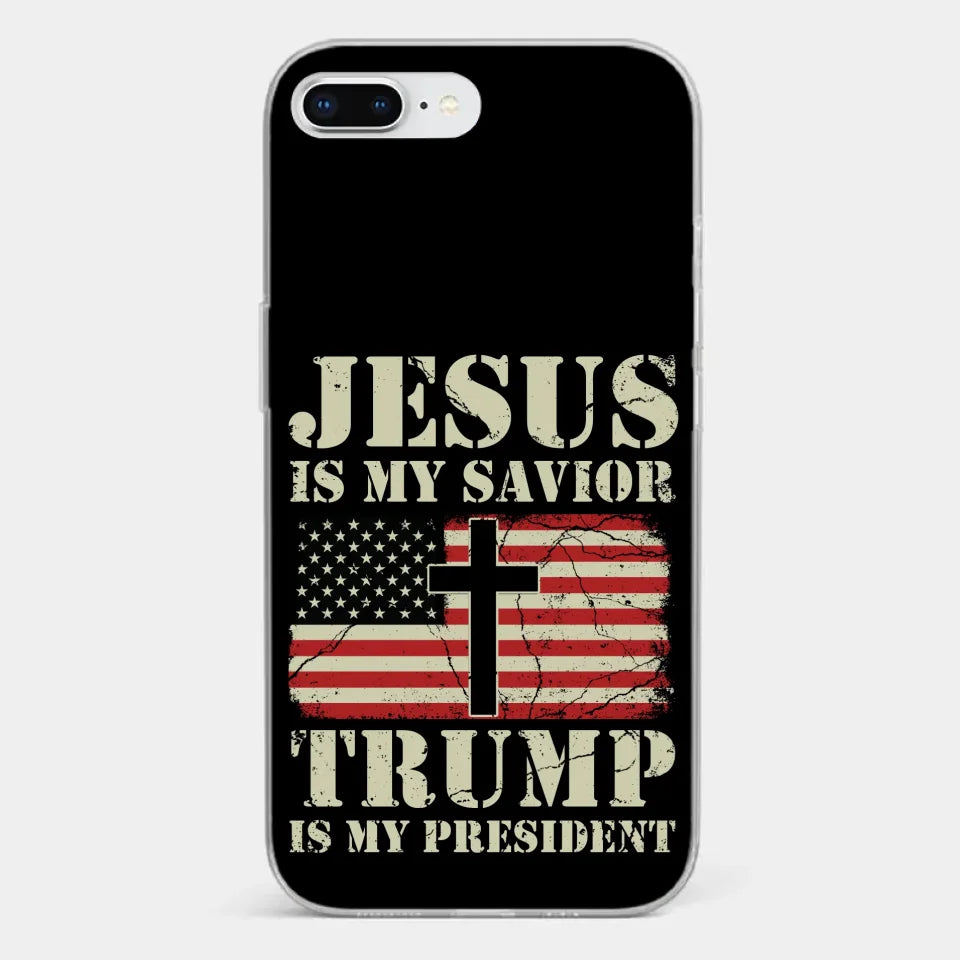 No.45 Is My President - US Election Clear Phone Case