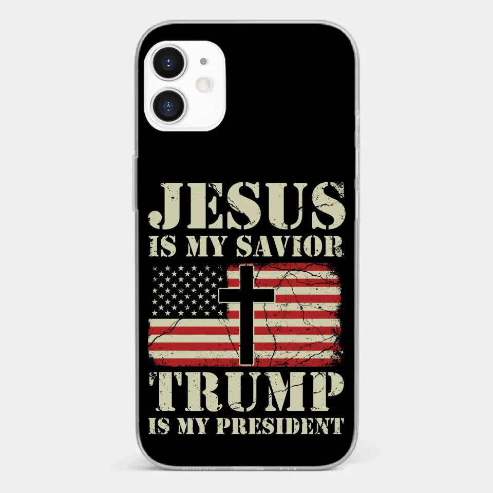 No.45 Is My President - US Election Clear Phone Case