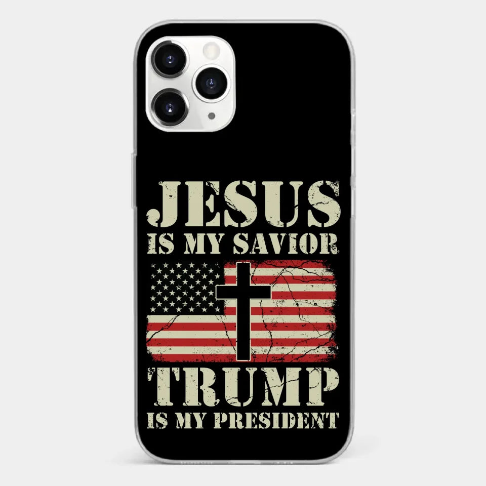 No.45 Is My President - US Election Clear Phone Case