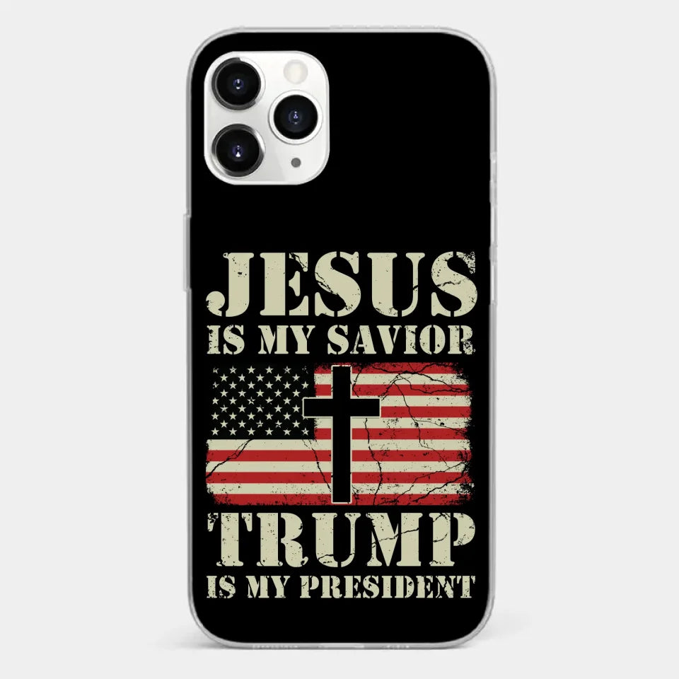 No.45 Is My President - US Election Clear Phone Case