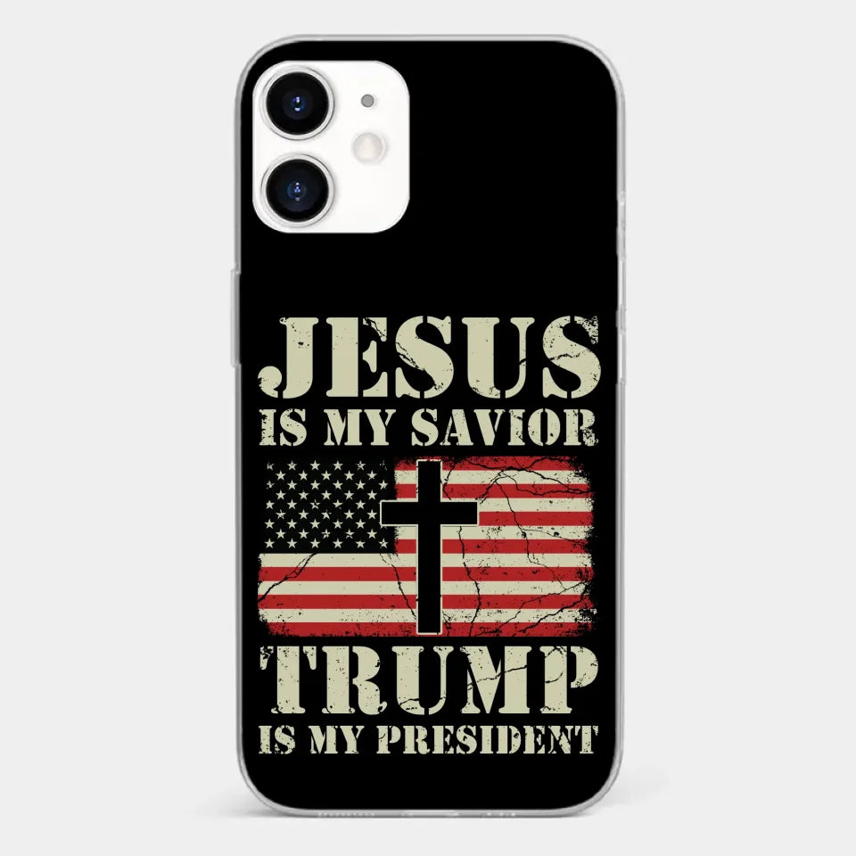 No.45 Is My President - US Election Clear Phone Case